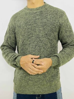 DBELAN Fox Shade Mixed Colour Pullover