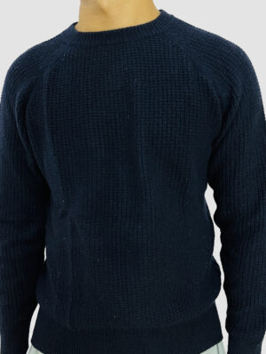 DBELAN AUBERGINE Blue Pullover